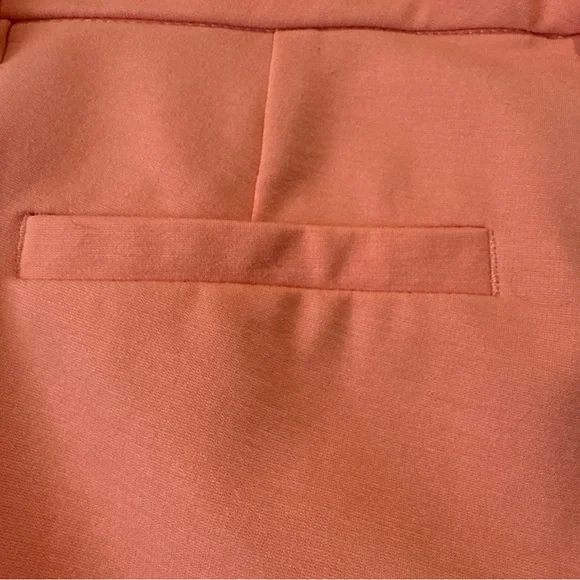 Liverpool Mid Rise Light Orange Cantaloupe Kelsey Trouser Size 6/28 Cropped EUC - Picture 6 of 15